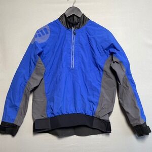 Gill Womens Pro Top Jacket Kayak Sailing Waterproof Breathable Blue Grey Size 10